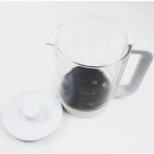 Obra clásica de cristal eléctrica portátil comercial elegante de la caldera de la agua caliente para el té