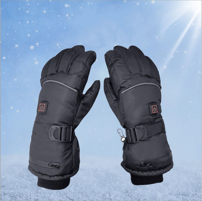 Guantes eléctricos de cuero PU resistentes al agua en invierno para trabajo y actividades al aire libre