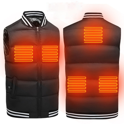 Vestidos con calefacción eléctrica por USB con panel de calefacción de grafeno para hombres Vestidos de invierno chaleco eléctrico
