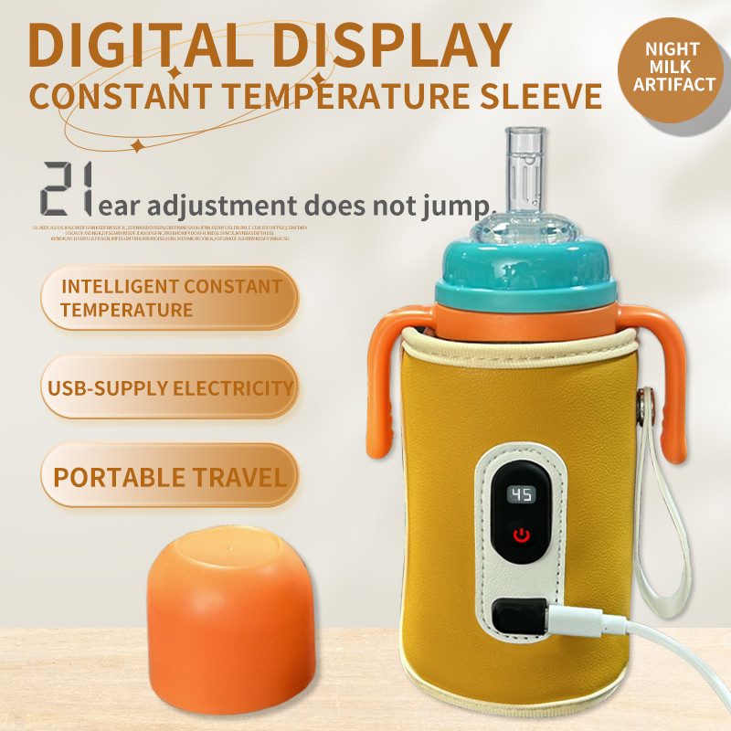 Venta caliente Calidad alta Calentamiento rápido Alimento eléctrico para bebés Portable Calentador de leche para bebés