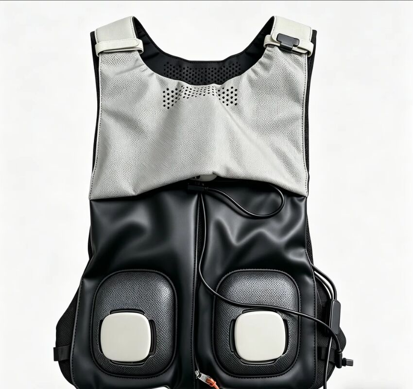Sistema de refrigeración de agua de mochila eléctrica personalizable 2C 20C Vestido de refrigeración de malla Control de flujo de vejiga Ropa refrigerada RV exterior