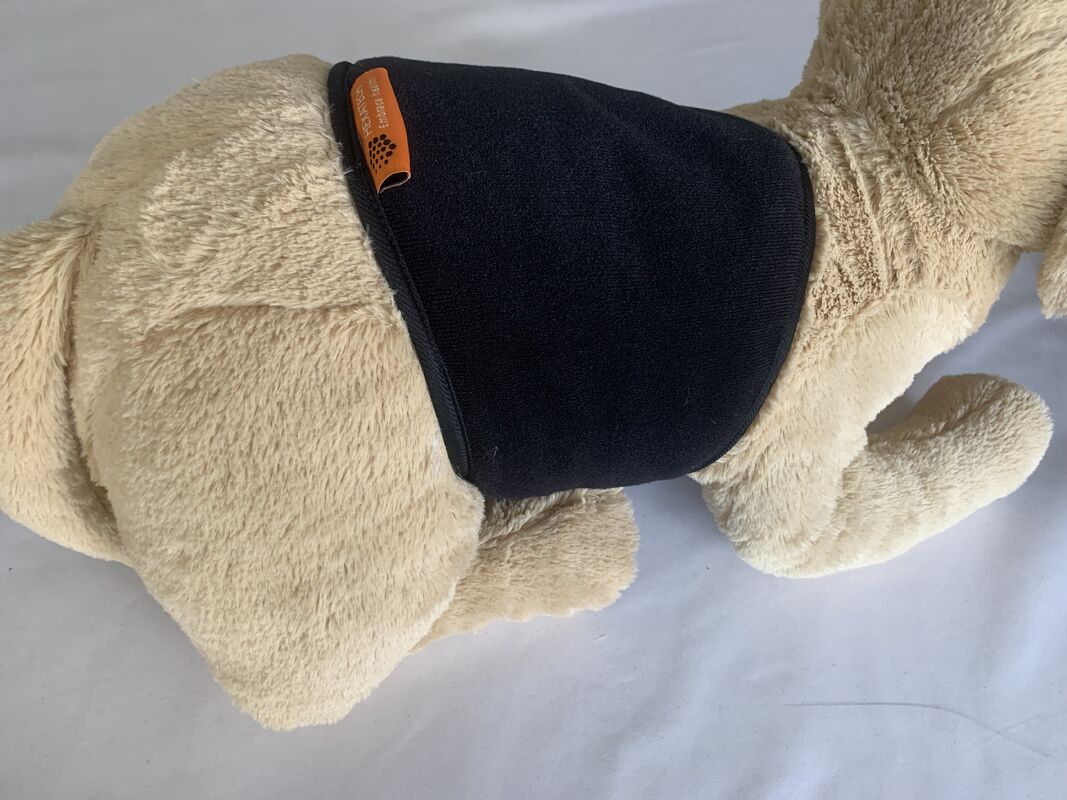 Cinturón de calentamiento de cintura para mascotas diseñado para uso diario con tela flexible y carga USB para soporte y calidez de cintura de mascotas