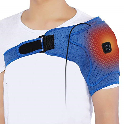Envoltura de terapia de calor recargable, tamaño de 7 pulgadas × 7 pulgadas, lavable para OEM de hombro congelado