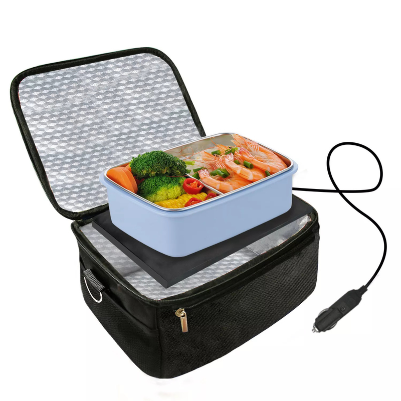 Tamaño eléctrico portátil multifuncional del bolso 9.1×11.5×5.5inches del calentador de alimentos