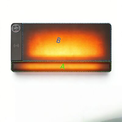 Personalizar protección contra el sobrecalentamiento Pad de ratón caliente con carga inalámbrica y descanso de muñeca Pad de ratón de calefacción inteligente