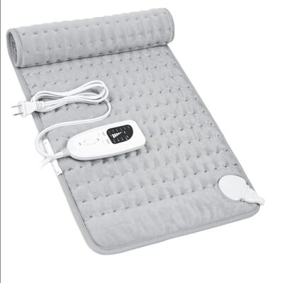 SHEERFOND manta eléctrica de uso doméstico de invierno elemento de cable de calefacción de alta calidad de franela 120V lavable niveles de calor múltiples