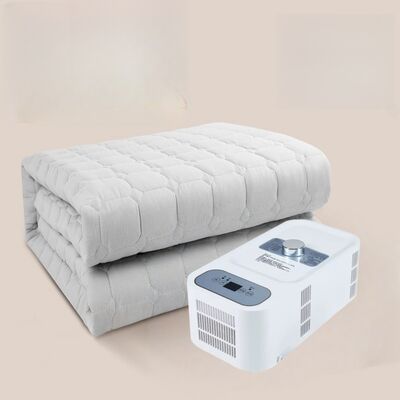Lujo 600TC de bambú de algodón de doble zona de control de temperatura Smart Mat cama con sistema de enfriamiento silencioso y calentamiento suave