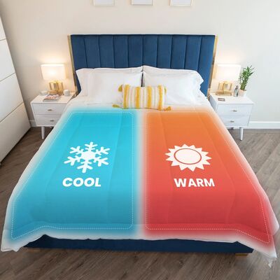 Personalizar Smart Control calefacción y refrigeración manta de refrigeración de microfibra manta para dormir caliente uso doméstico y RV