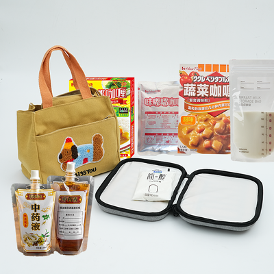 Bolsa calefactora de alimentos alimentada por USB con tela Oxford y forro aislante de grado alimenticio que proporciona un calentamiento suave y constante para múltiples recipientes de alimentos