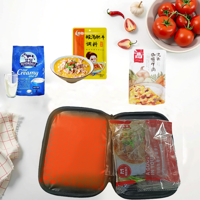 Bolso portátil de calefacción de alimentos con forro interior seguro para alimentos y tela duradera de Oxford para calentar cajas Bento y biberones