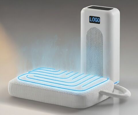 Almohada Eléctrica Calefactora Ideal para Siestas en la Oficina y Dormir, Proporcionando Ajuste de Temperatura Cómodo y Experiencia Acogedora