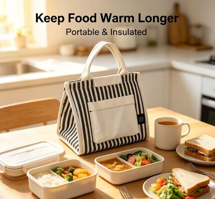OEM/ODM Wholesale Portable Heated Lunch Bag — USB 5V Electric Food Warmer, CE FCC ROHS Certified, Custom Logo & Packaging Available