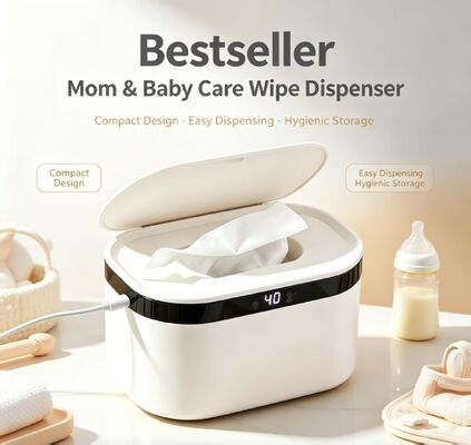 Limpiezas para bebés inteligentes portátiles más calientes,Limpiezas para bebés con control táctil portátil más calientes para el cuidado del bebé, temperatura ajustable, PP y silicona, certificada CE FCC RoHS