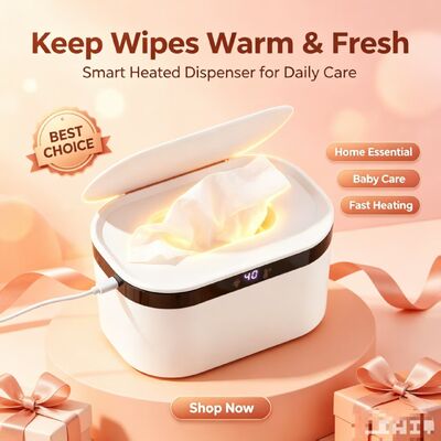 Dispensador de calefacción de limpieza húmeda de temperatura constante, caliente a prueba de fugas incluso caliente limpieza para bebés más caliente, limpiadores de baja potencia calefactor para el hogar y los viajes